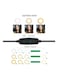 Generic - Table LED Ring Light With Tripod Stand Set Black