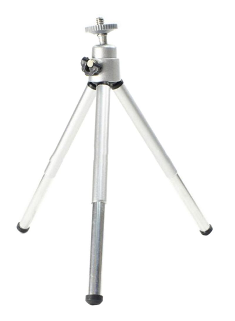 Generic - Digital SLR Camera Two Section Mini Tripod Sliver