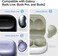 Spigen Silicone Fit designed for Galaxy Buds 2 Case (2021) / Galaxy Buds Pro Case (2021) / Galaxy Buds Live Case (2020) - Pink Sand