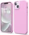 elago Liquid Silicone for iPhone 14 case cover Full Body Protection, Shockproof, Slim, Anti-Scratch Soft Microfiber Lining - Hot Pink