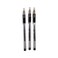 بيك كريستال جريب قلم جاف - أسود - 3 أقلام
