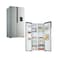 Westpoint Side By Side Refrigerator WBEQ160 552L Silver