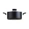 Prestige Safecook Casserole With Lid PR22101 Red 24cm