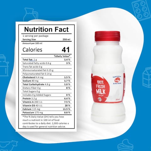 Al Ain Low Fat Milk 250ml