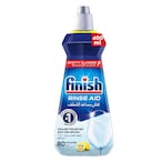 Buy Finish Rinse Aid for Shinier and Drier Dishes, Lemon Sparkle - 400 ml in Saudi Arabia