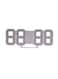 Generic - Modern Digital LED Table Clock Watches 24 Or 12-Hour Display Alarm Snooze 21.5X8.5X1.5centimeter