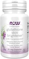 Now Foods Glutathione Skin Brightener With Ceramosides, 30 Vcaps, 150 G