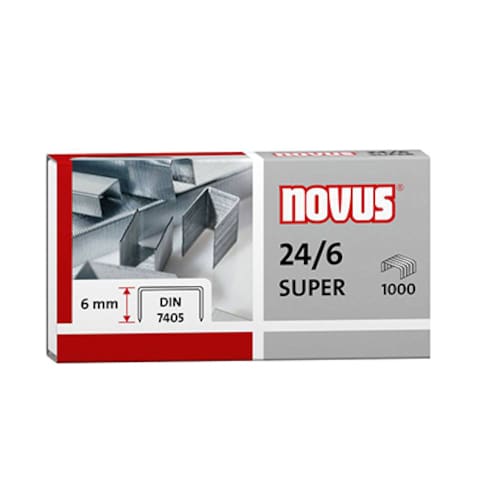 Novus Staples 24/6 In Box 10 Pieces