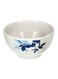 Delcasa Serving Rice Bowl White/Blue 3.75inch