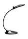 Sunshine - Rechargeable Touch Switch Led Table Lamp Black 21centimeter