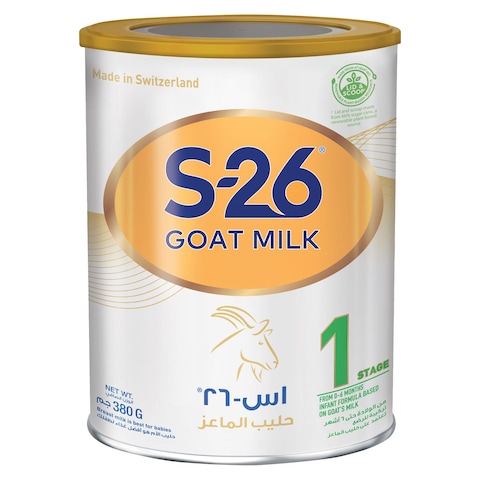 إس-26 حليب بودرة الماعز للأطفال المرحلة 1 380 غرام