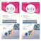 Veet Hair Removal Wax Stripes for Sensitive Skin - 12 Stripes - 2 Pieces