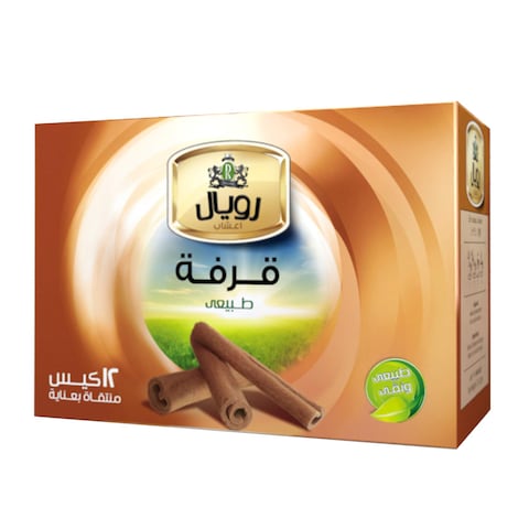 شاي القرفة من رويال - 12 فتلة