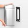Brabantia Rectangular Touch Bin Silver 10L