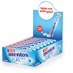 Buy Mentos Pure Fresh Sugar Free Chewing Gum Freshmint Flavour 15.75g Pack of 16 Rolls in UAE