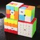 I-Xun Speed Cube Set Stickerless Magic Cube Puzzle 4 Pack Puzzle Cube Bundle (Pack Of 2X2X2, 3X3X3, 4X4X4, 5X5X5)