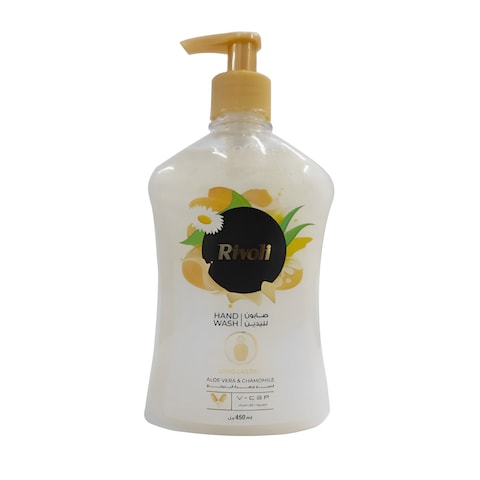 Rivoli Liquid Hand Soap with Aloe Vera and Chamomile Scent - 450ml
