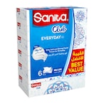 Buy Sanita Club Facial Tissue 2 Ply 76 Sheets in Saudi Arabia