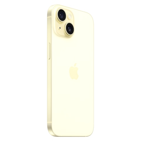 أبل آيفون 15 بلس هاتف ذكي 128 غيغا 5G LTE - أصفر