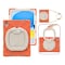 Moxedo Shockproof Rugged Protective Colorful Case with 360 Rotating Kickstand, Shoulder Strap, Pen Holder for Kids Compatible for iPad 10th Generation 10.9 2022 (Living Coral)