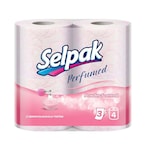 Buy Selpak Toilet Paper Spa With Scent Powder 8 Rolls in UAE