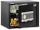 Rubik Safe Box A4 Document Size With Digital Lock and Override Key For Home Office Shop Business RB-30EP (30x38x30cm, Black)