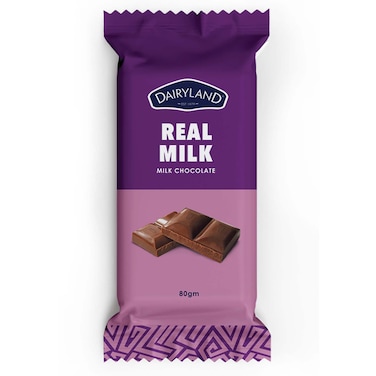 Dairyland Real Milk Chocolate Bar 80G