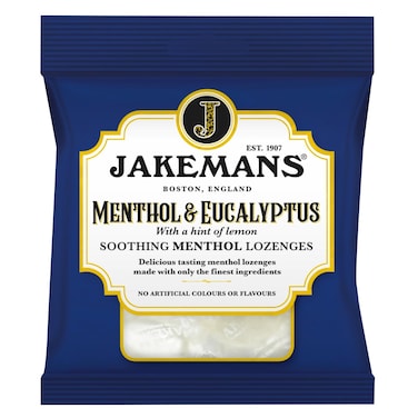 Jakemans Menthol  Eucalyptus Soothing Menthol Lozenges 73G