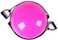 ULTIMAX Exercise Ball, Balance Ball with Resistance Bands-Pink