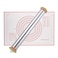 Decdeal - Adjustable Rolling Pins Silicone Pastry Mat for Baking Pizza Dough Pie Pastries Cookies Pasta Stainless Steel Kitchen Utensils Kitchen Gadgets