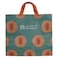 Carrefour Sweet Melon Printed Shopping Bag Big Green And Orange