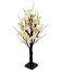 White Cherry Blossom Flower Tree LED Lamp with Fairy Lights 60cm