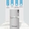 Bompani 260L Gross Capacity Double Door Refrigerators Inox No Frost Recessed Handle R600A Inside Condenser - 1 Year Full &amp; 5 Year Compressor Warranty - BR265SSN Silver