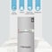 Bompani 260L Gross Capacity Double Door Refrigerators Inox No Frost Recessed Handle R600A Inside Condenser - 1 Year Full &amp; 5 Year Compressor Warranty - BR265SSN Silver