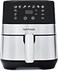 Nutricook Rapid Air Fryer, 3.6 Liters, 1500 Watts, Silver/Black