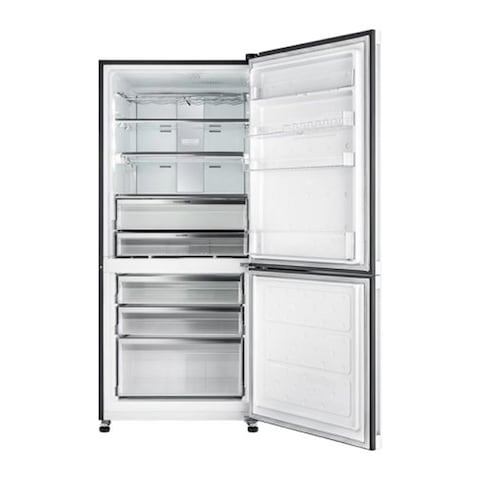 Sharp Refrigerator Inverter Digital with Bottom Freezer - 558 Liter - Dark Stainless - SJPV73KDST