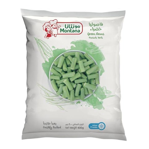 Buy Montana Frozen Green Beans 400g in Saudi Arabia