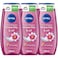 NIVEA Shower Gel Body Wash Waterlily &amp; Oil 250ml Pack of 3