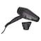 Babyliss 5910E Hair Dryer 2000 Watt - Black + Babyliss 2736E Rotating Brush - 1000 Watt - Purple