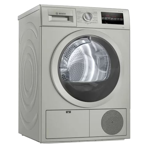Bosch Condenser Tumble Dryer 8 Kg WTG8641XME Silver Inox