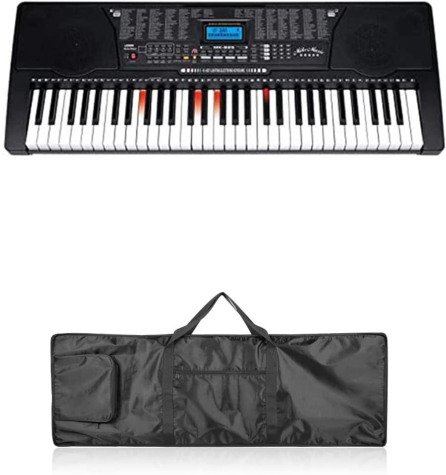 Buy Mike Music 61 Keys Full Size Electronic Piano Keyboard portable ...