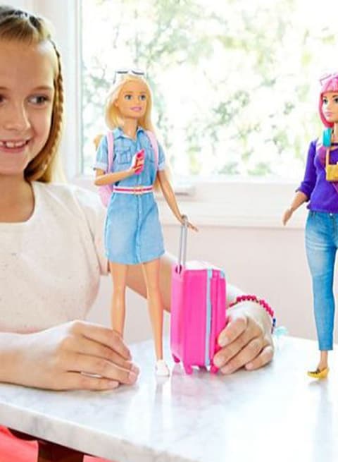 Barbie Travel Doll Kit 60.4 X 32.5Cm