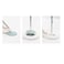 Dreamons link Mop and Bucket Set 360 Degree Spin Rotating Mop with Bucket 2 Microfiber Heads and Adjustable Handle for Home Wooden Floor Cleaning Tools
