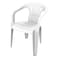 Cosmoplast Dutchess Chair White 57x56x75cm