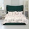 In House Lisbon Velvet Bed Frame - King - 200x200 cm - Dark Green