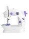 Generic Mini Portable Handheld Sewing Machine E11580Eu White/Purple