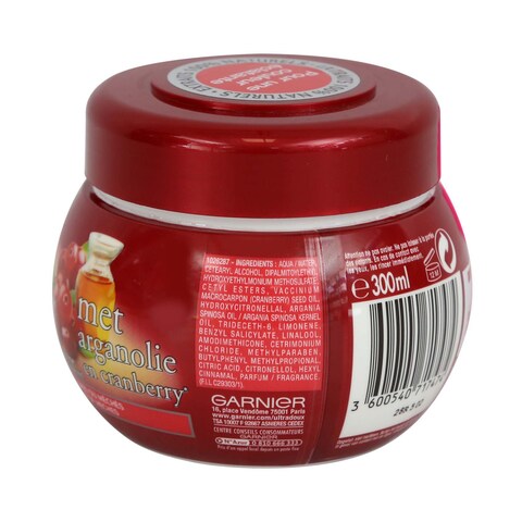 Garnier Ultra Doux Hair Mask Argan Oil &amp; Cranberry 300ml