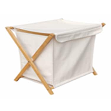 LC-6302 White Laundry Basket