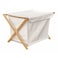 LC-6302 White Laundry Basket