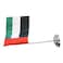 UAE Desk Flag with Metal Stand Multicolour